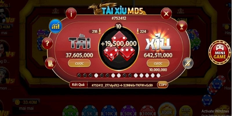 Game Tài Xỉu MD5 GO88 được đánh giá là sản phẩm cá cược thành công